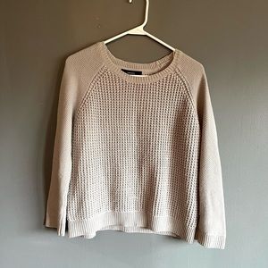 Forever 21 Chunky Knit Sweater - Size M - Oatmeal / Beige